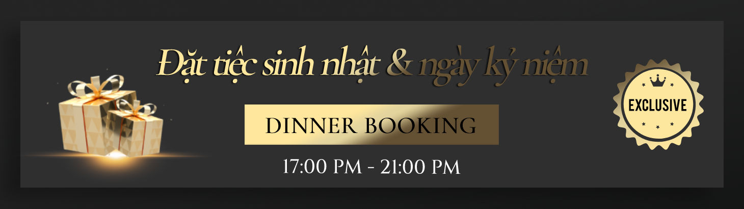 Dinner Booking for Birthday & Anniversary party