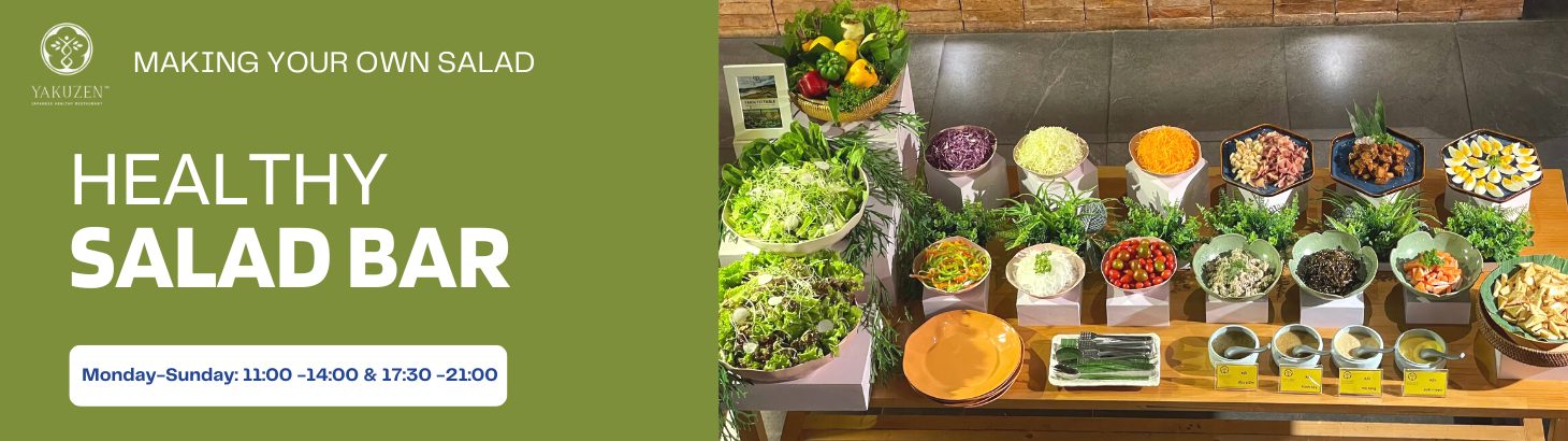 Healthy Salad Bar - Thoải mái tự chọn salad theo sở thích