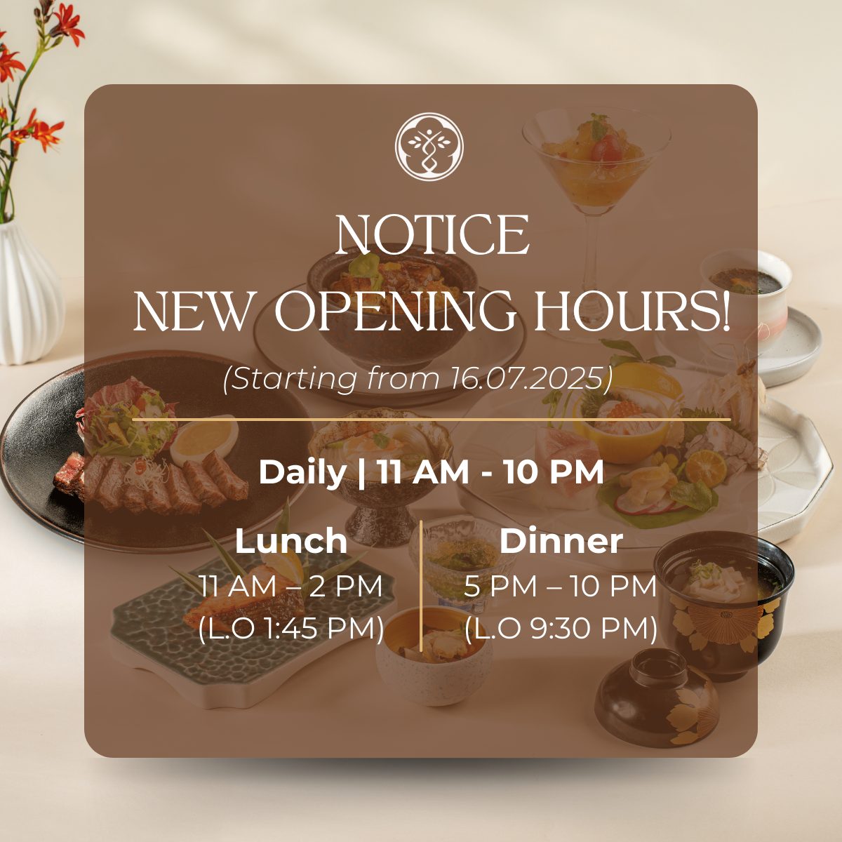 ❗NEW BUSINESS HOURS❗