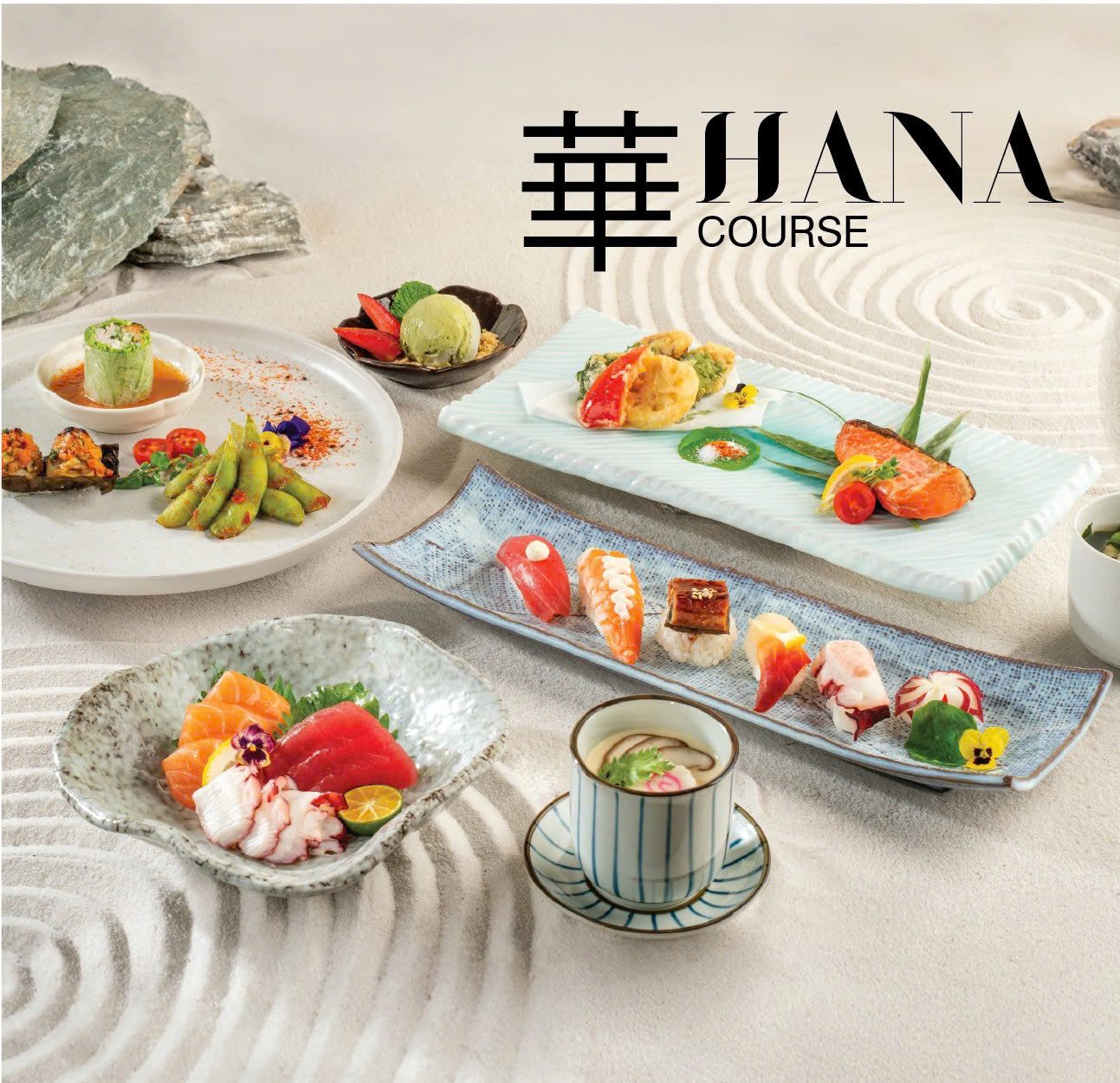 HANA & FUKU COURSE – A CHARMING FEAST!